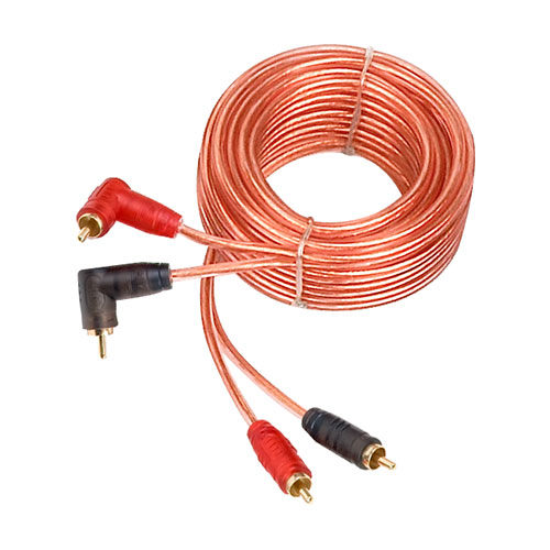 Clear Wrapping RCA Cable